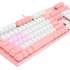 Клавиатура A4TECH Bloody B800 Dual Color,  USB, розовый + белый [b800 pink]